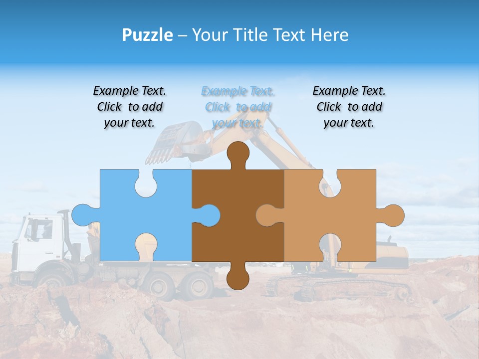 Activity Bucket Shovel PowerPoint Template