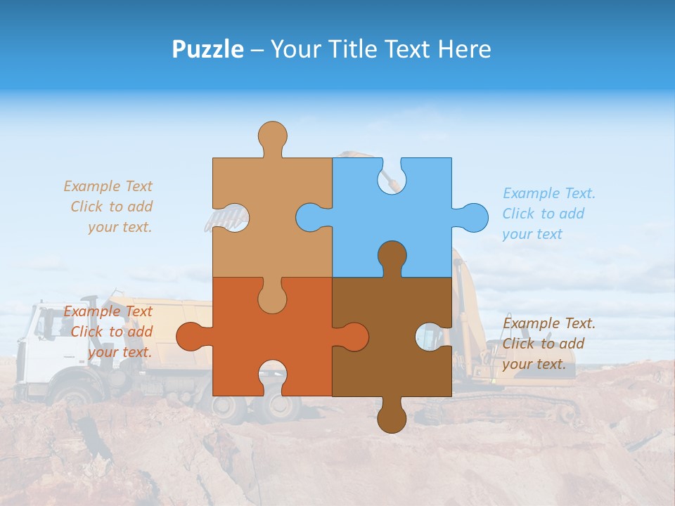 Activity Bucket Shovel PowerPoint Template