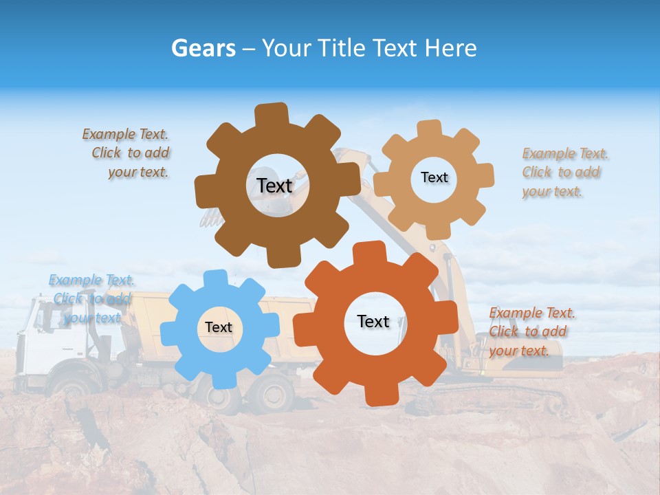 Activity Bucket Shovel PowerPoint Template