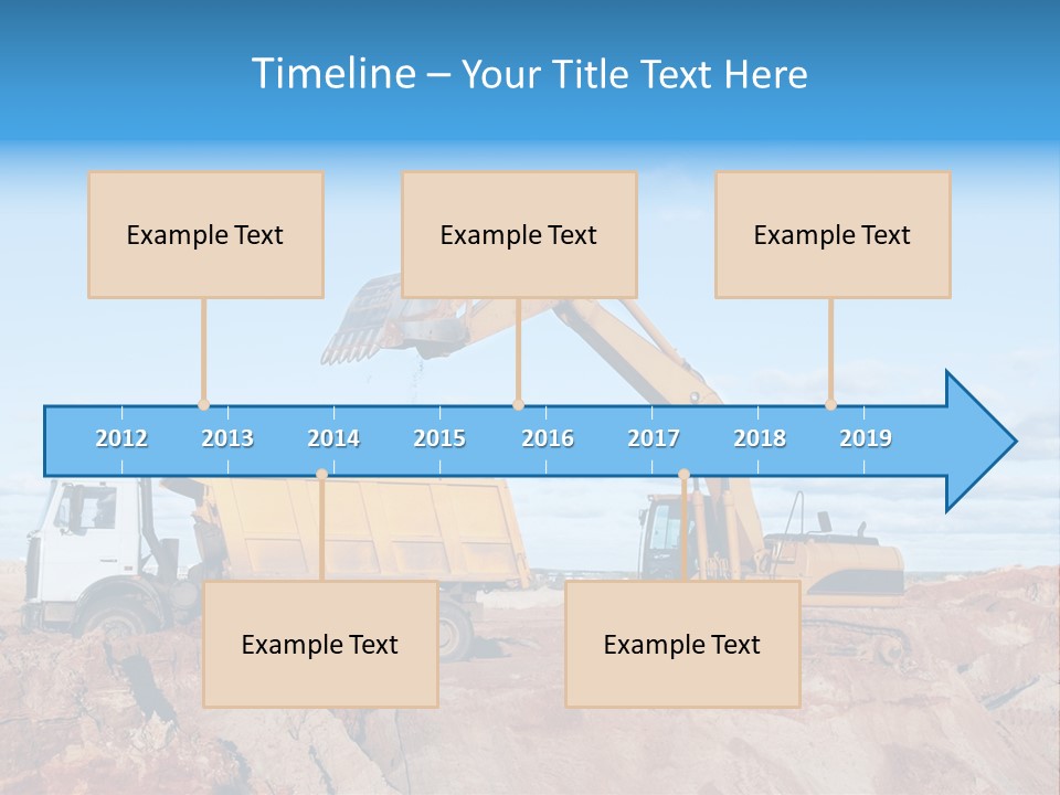 Activity Bucket Shovel PowerPoint Template