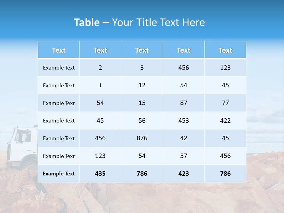 Activity Bucket Shovel PowerPoint Template