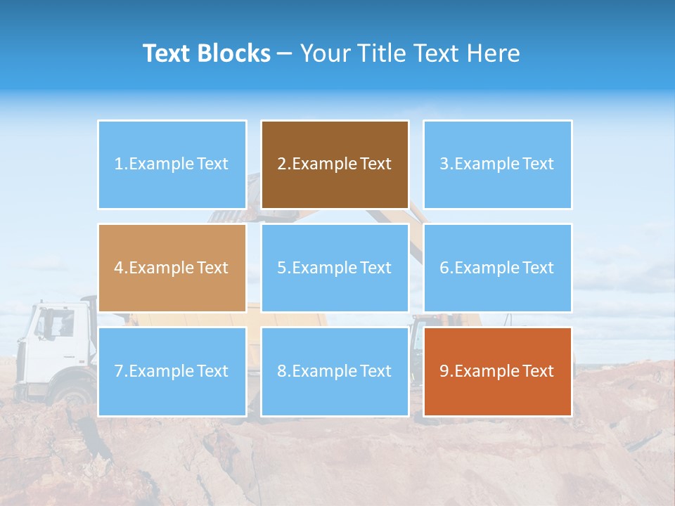Activity Bucket Shovel PowerPoint Template
