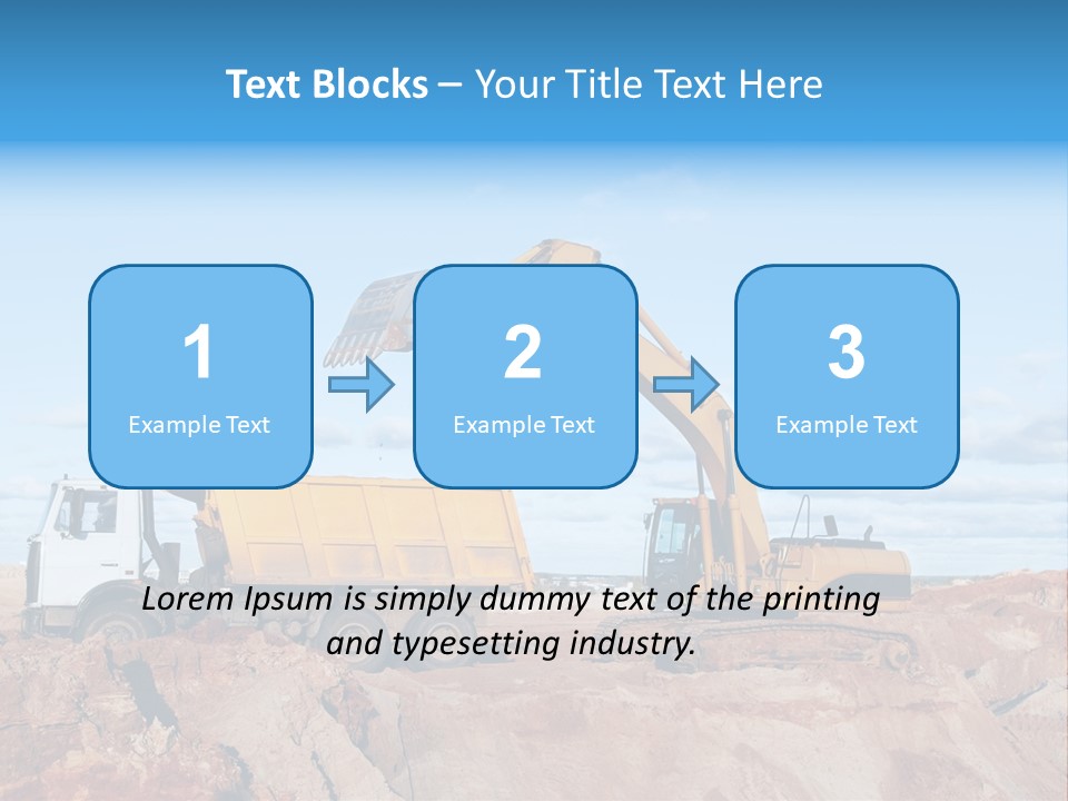 Activity Bucket Shovel PowerPoint Template