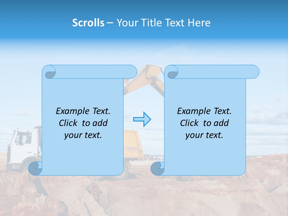 Activity Bucket Shovel PowerPoint Template