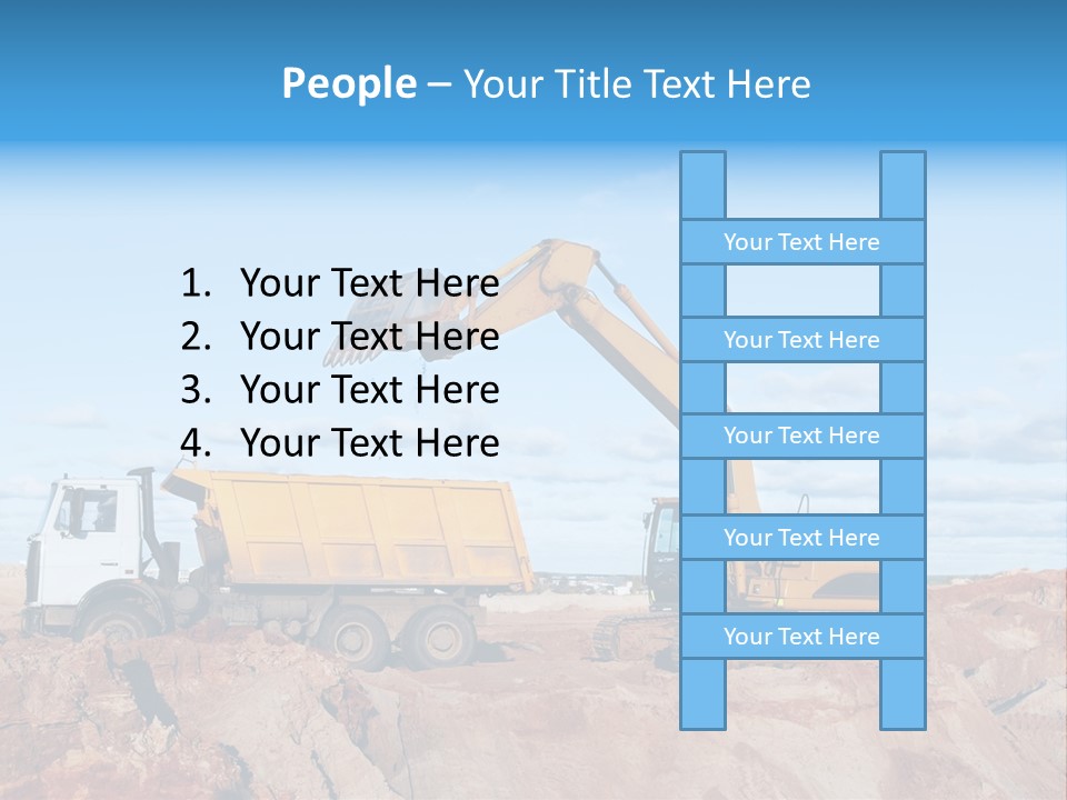 Activity Bucket Shovel PowerPoint Template