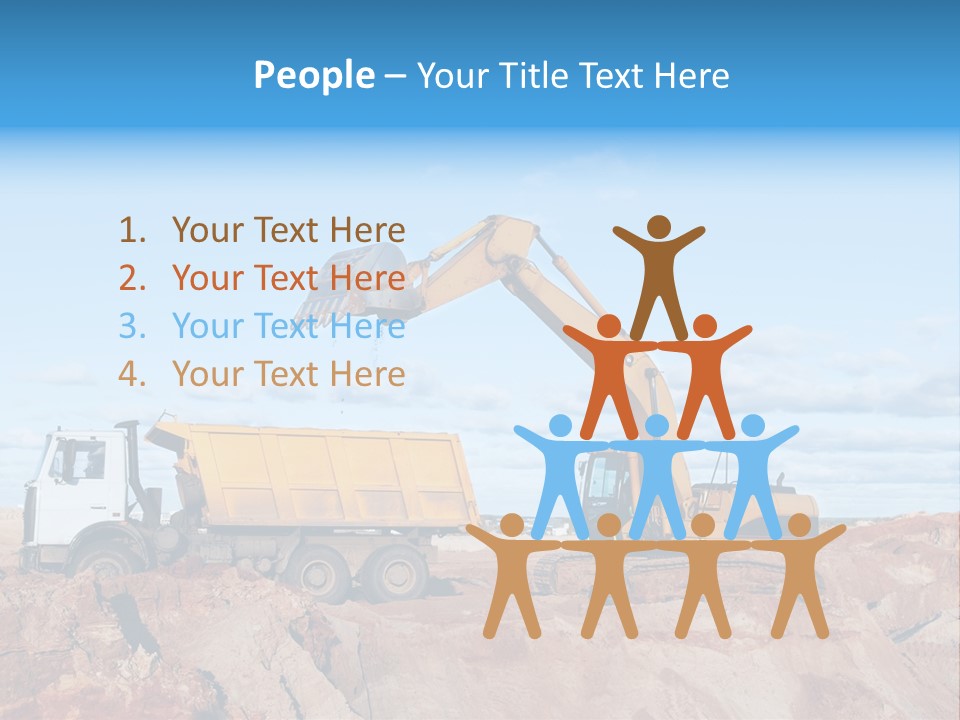 Activity Bucket Shovel PowerPoint Template