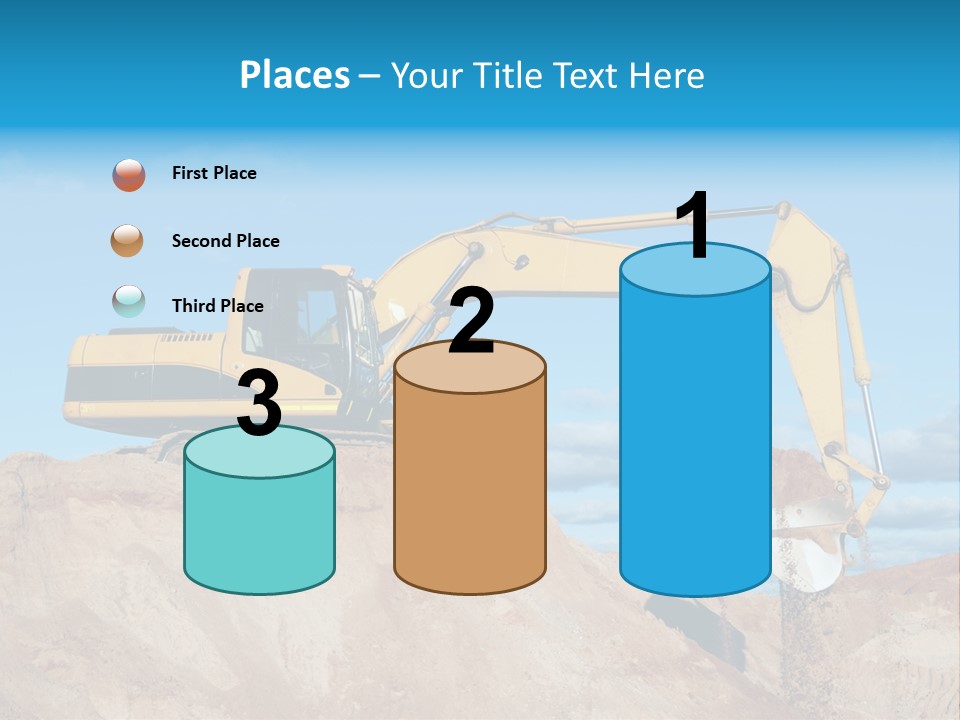 Kopalnia Piasku PowerPoint Template