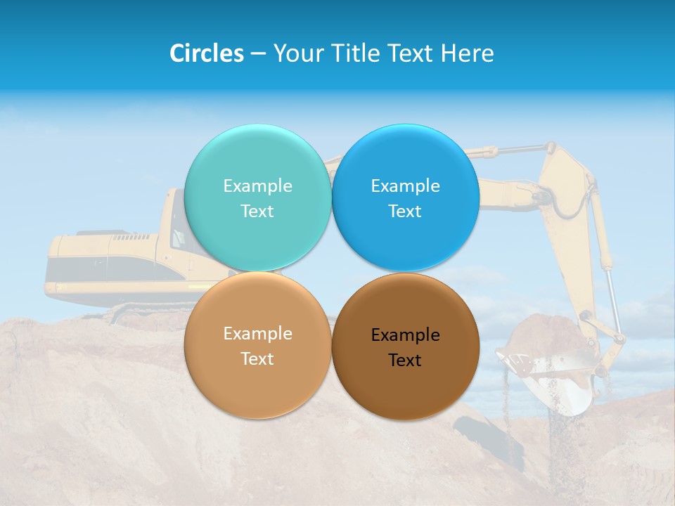 Kopalnia Piasku PowerPoint Template