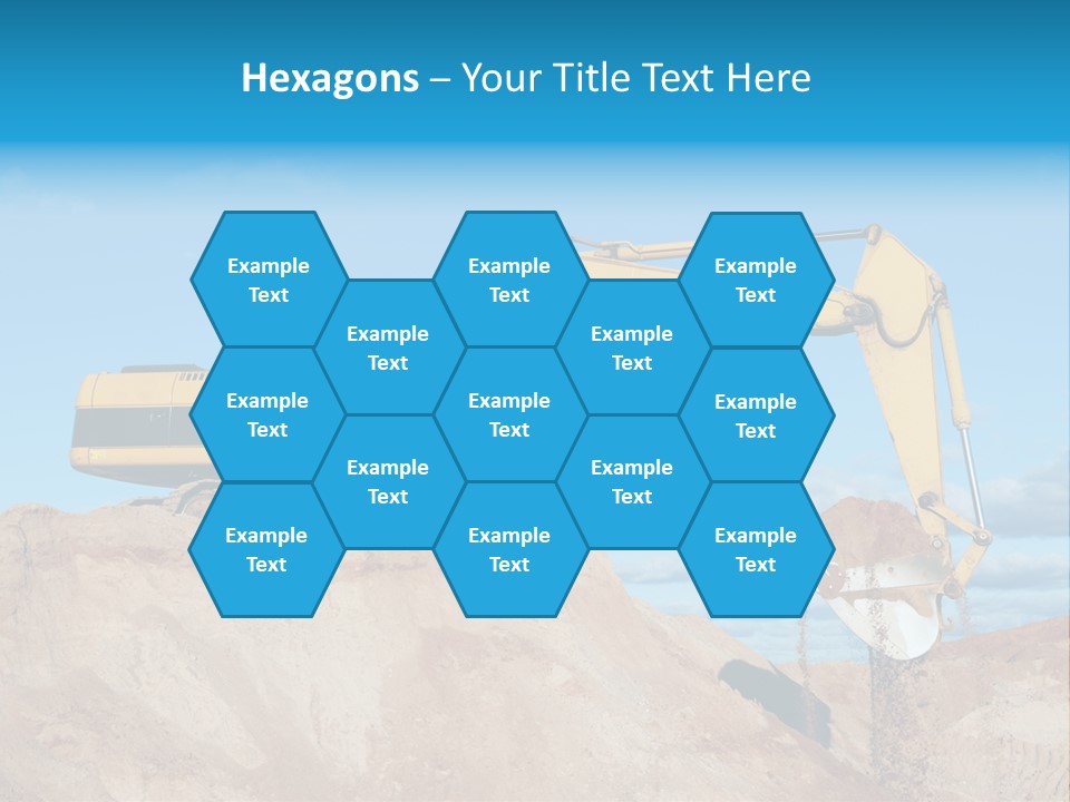 Kopalnia Piasku PowerPoint Template