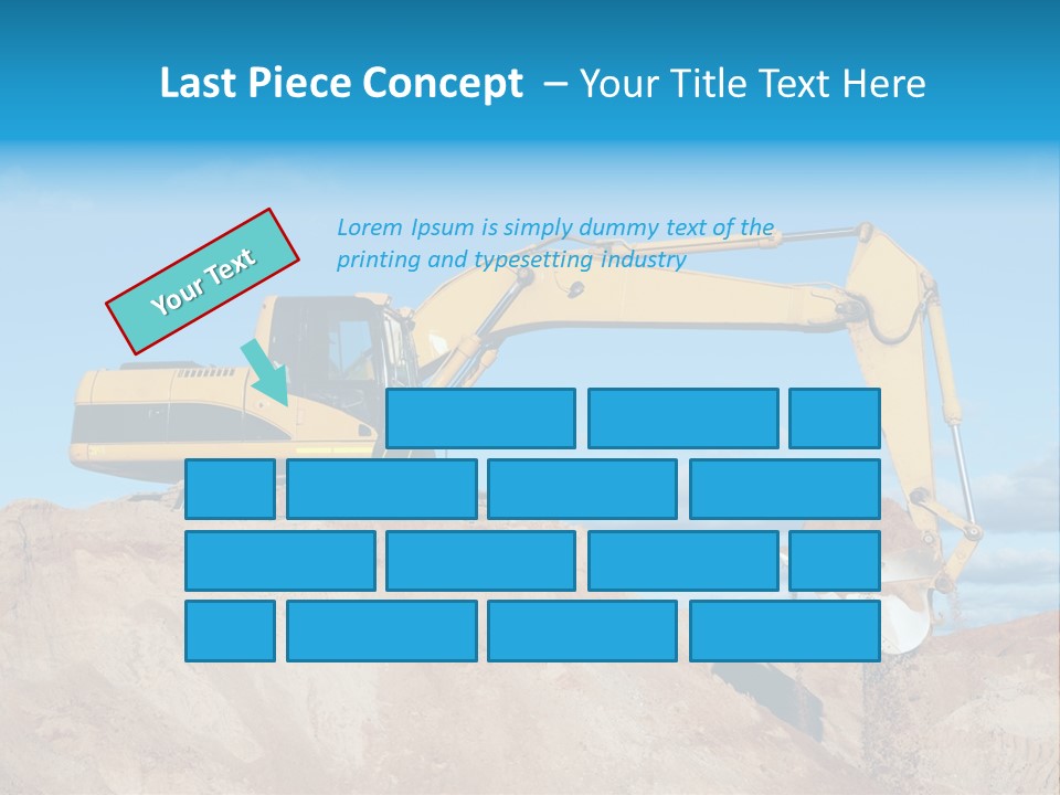 Kopalnia Piasku PowerPoint Template