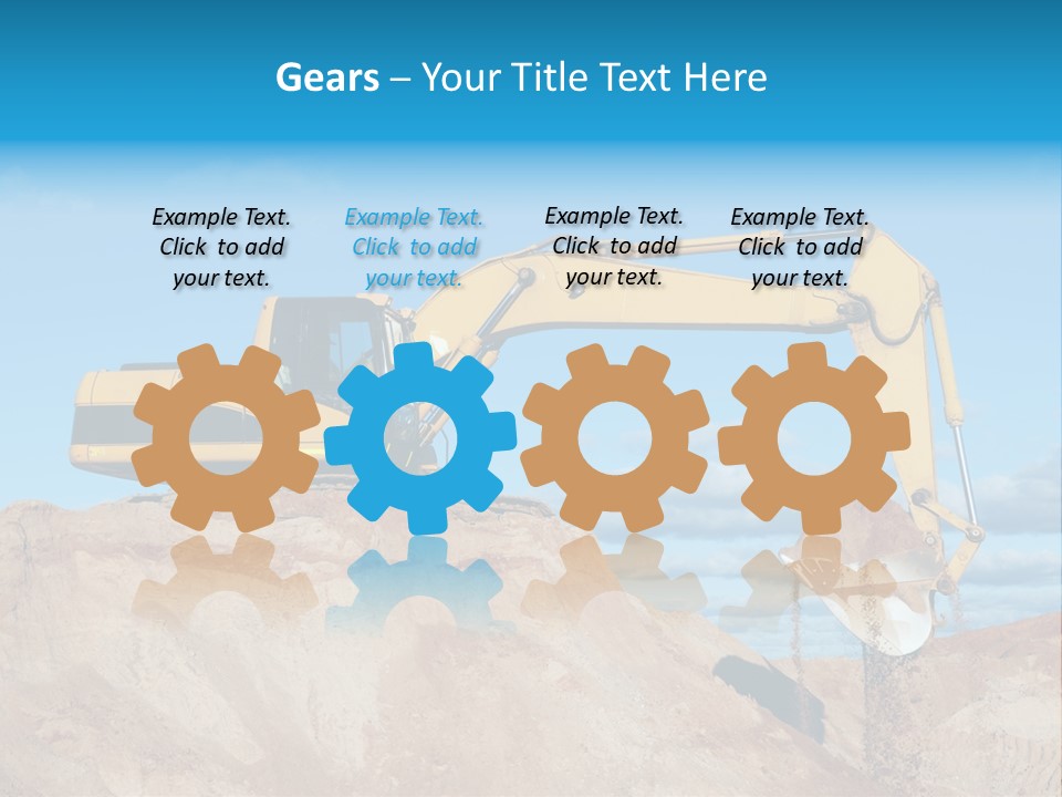 Kopalnia Piasku PowerPoint Template