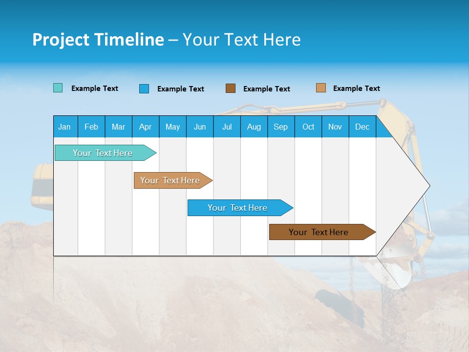 Kopalnia Piasku PowerPoint Template