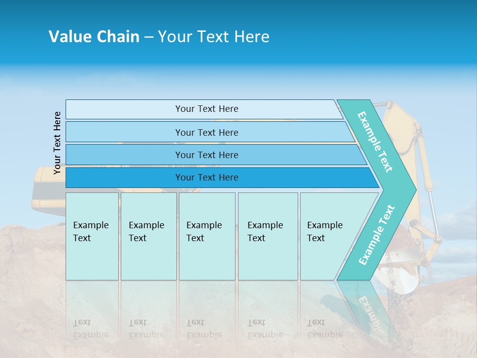 Kopalnia Piasku PowerPoint Template