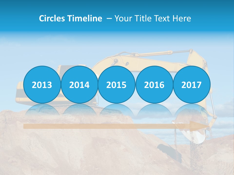 Kopalnia Piasku PowerPoint Template