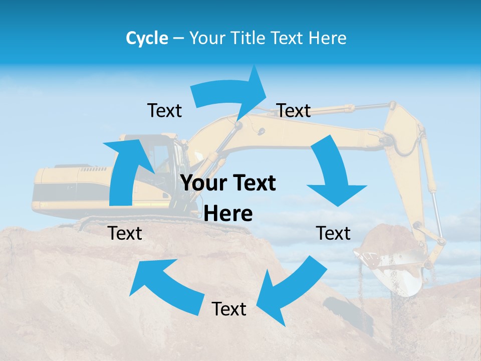 Kopalnia Piasku PowerPoint Template