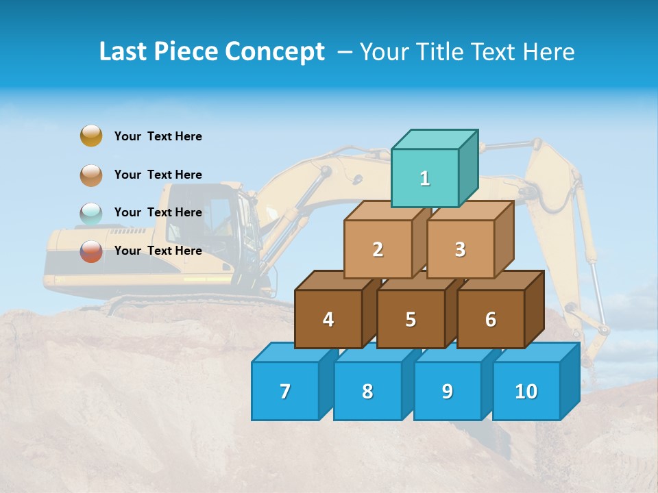Kopalnia Piasku PowerPoint Template