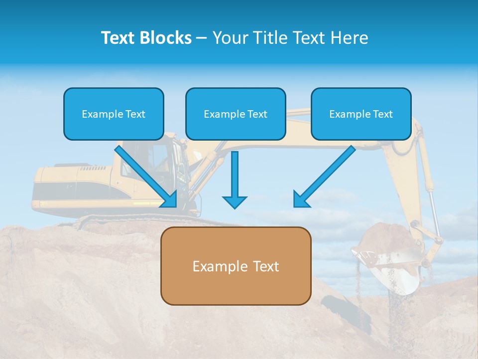 Kopalnia Piasku PowerPoint Template