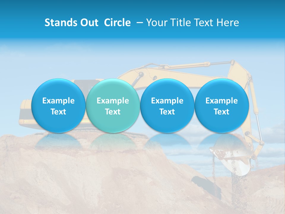 Kopalnia Piasku PowerPoint Template