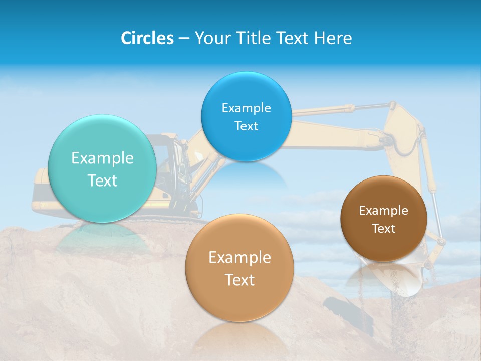Kopalnia Piasku PowerPoint Template