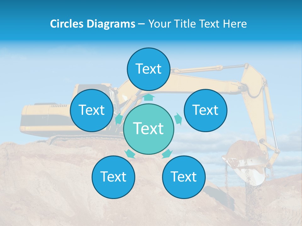 Kopalnia Piasku PowerPoint Template