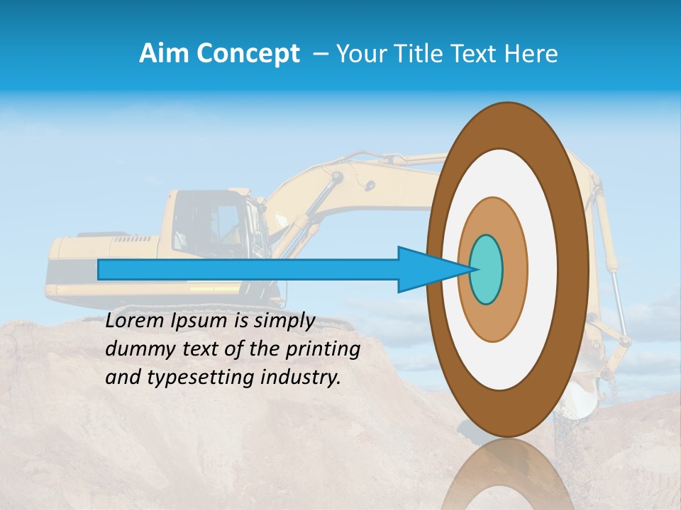 Kopalnia Piasku PowerPoint Template