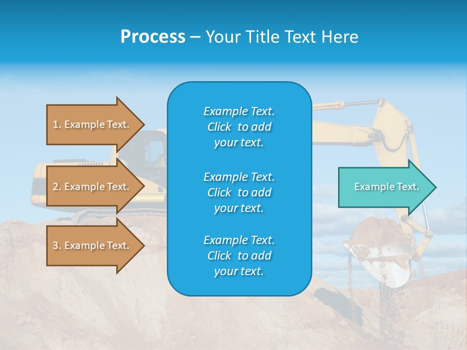 Kopalnia Piasku PowerPoint Template