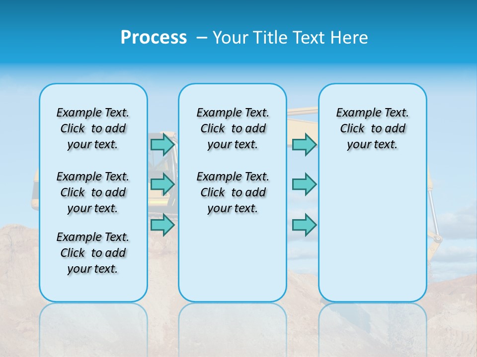 Kopalnia Piasku PowerPoint Template