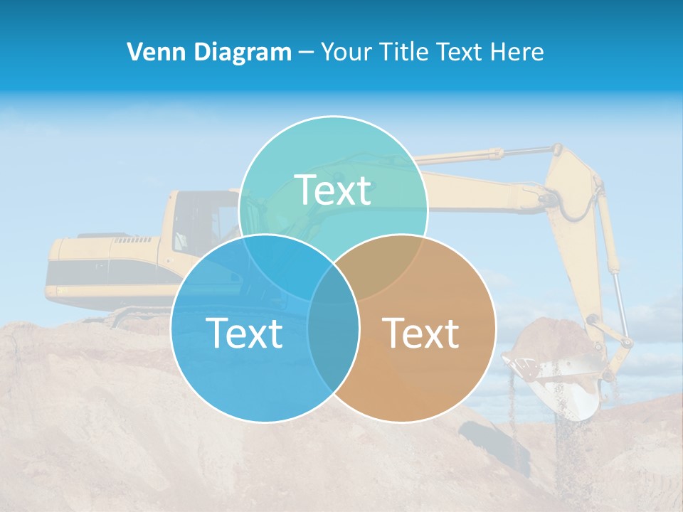 Kopalnia Piasku PowerPoint Template