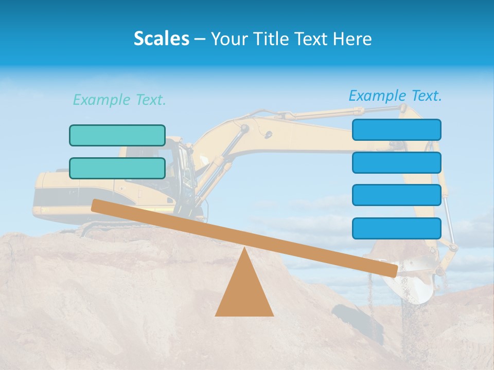 Kopalnia Piasku PowerPoint Template