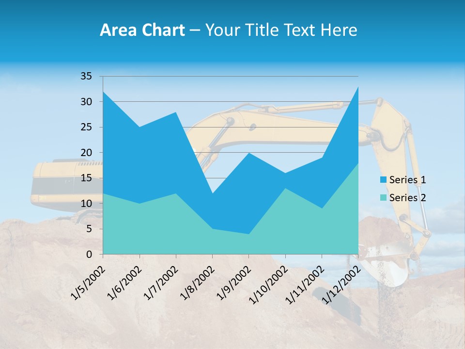 Kopalnia Piasku PowerPoint Template