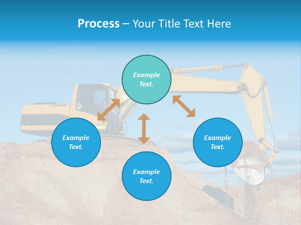Kopalnia Piasku PowerPoint Template