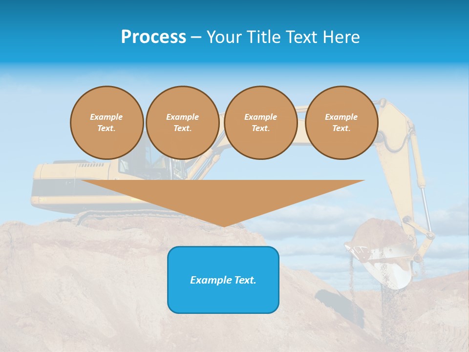 Kopalnia Piasku PowerPoint Template