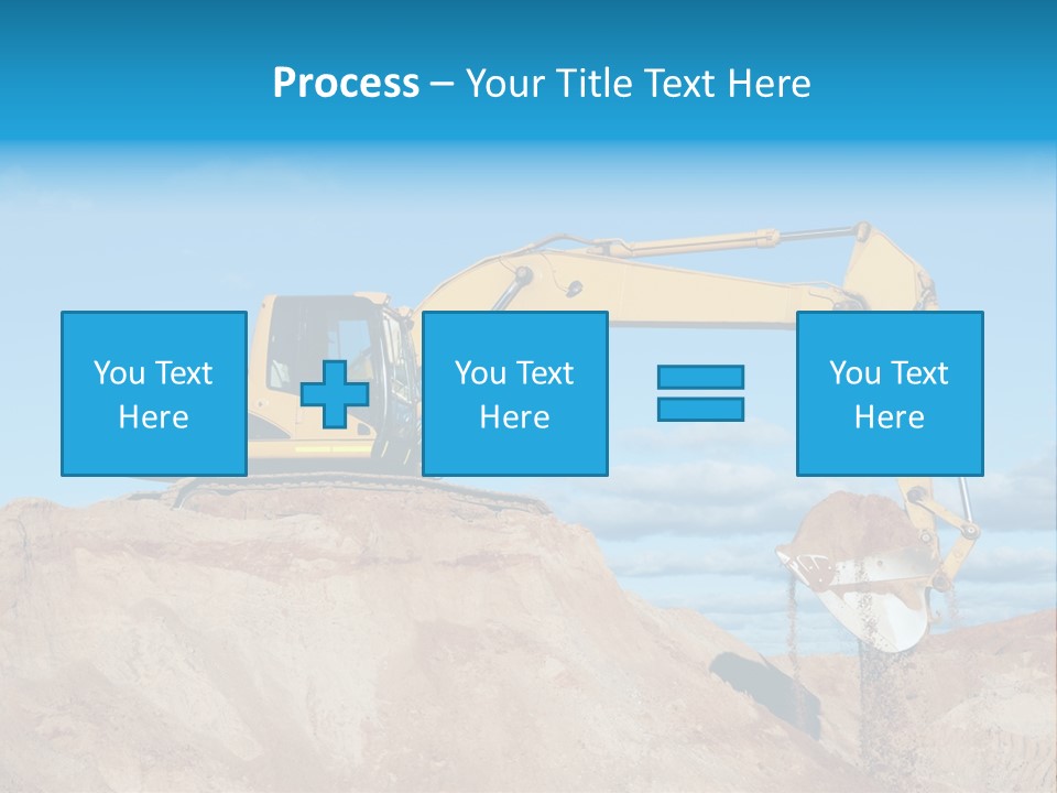 Kopalnia Piasku PowerPoint Template
