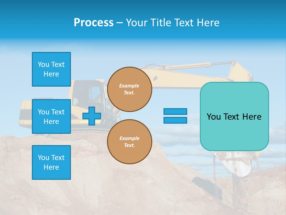 Kopalnia Piasku PowerPoint Template