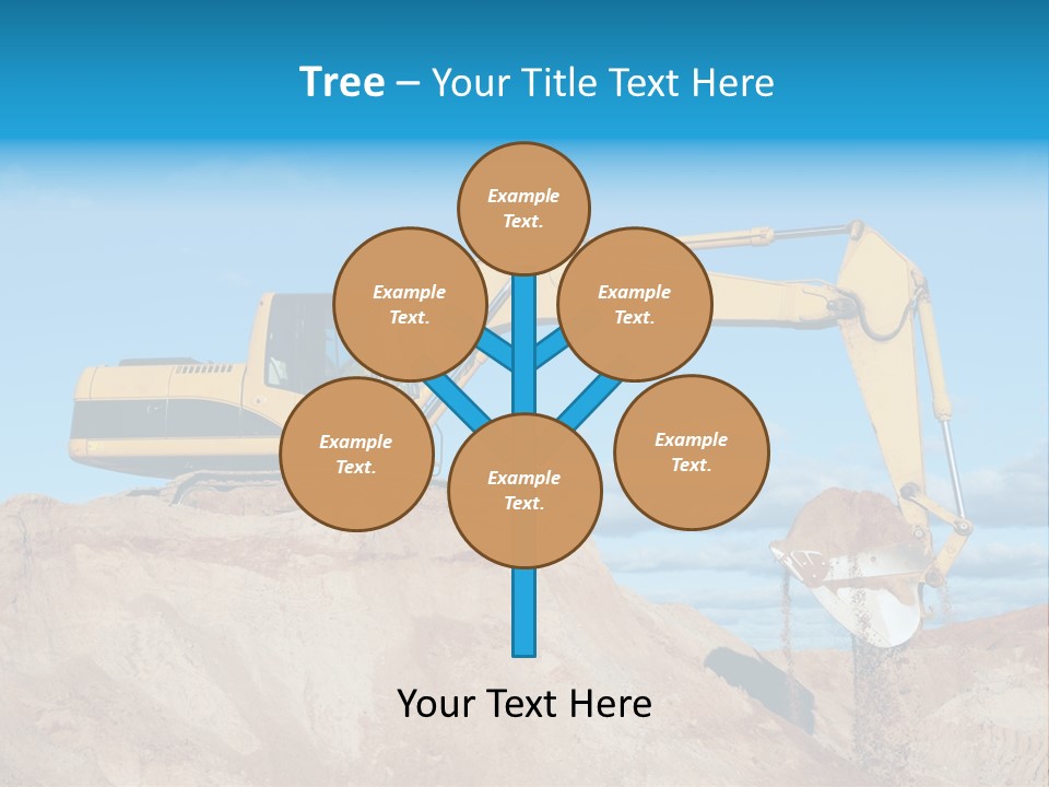 Kopalnia Piasku PowerPoint Template