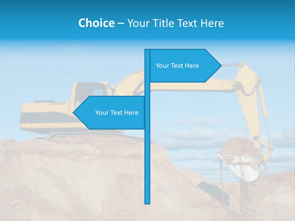 Kopalnia Piasku PowerPoint Template