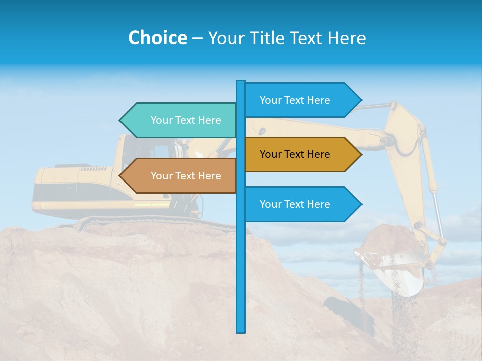 Kopalnia Piasku PowerPoint Template