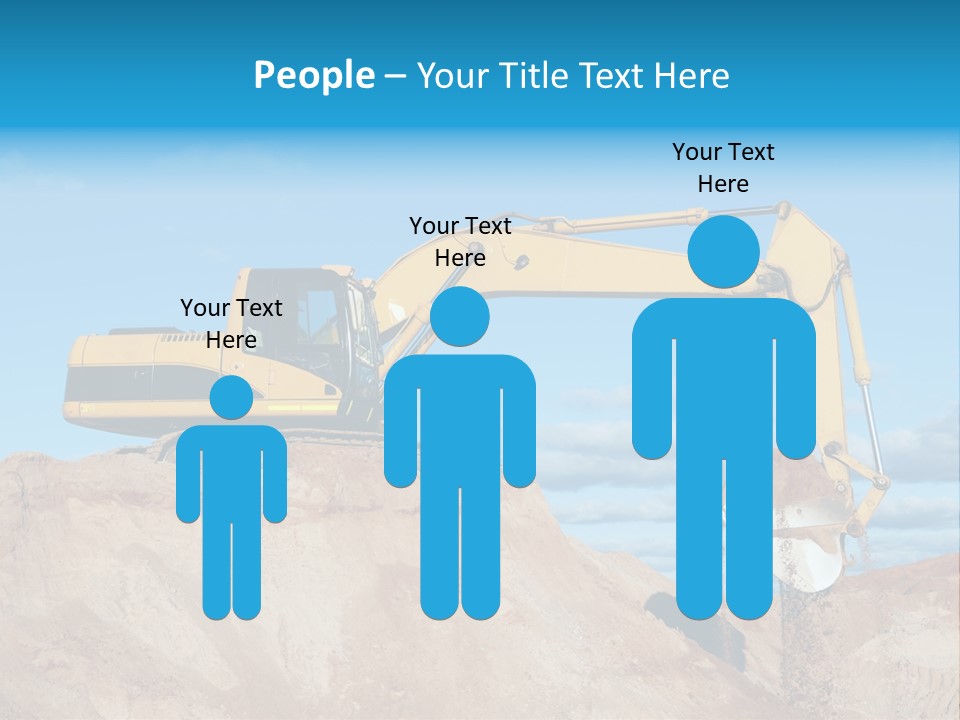 Kopalnia Piasku PowerPoint Template