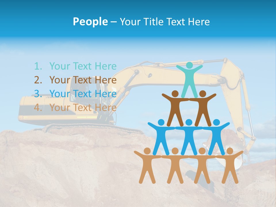 Kopalnia Piasku PowerPoint Template