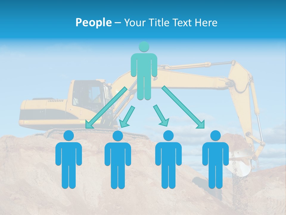 Kopalnia Piasku PowerPoint Template