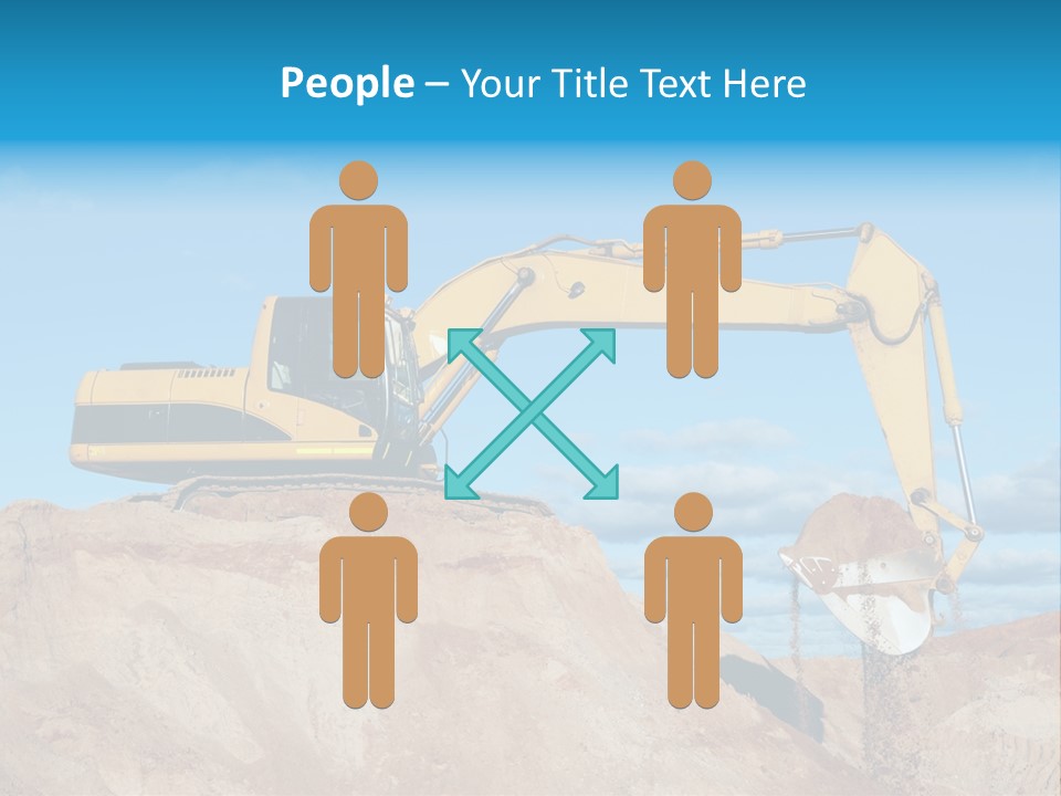 Kopalnia Piasku PowerPoint Template