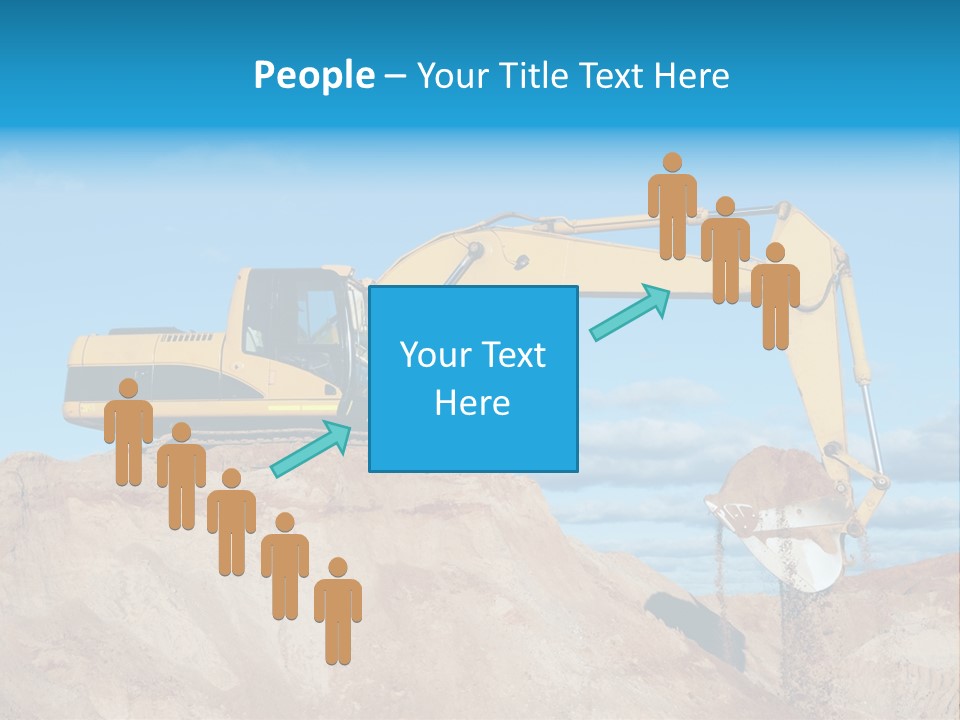 Kopalnia Piasku PowerPoint Template