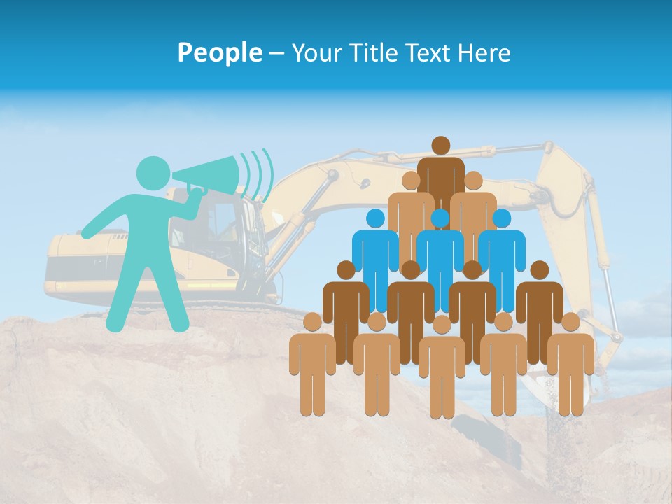 Kopalnia Piasku PowerPoint Template