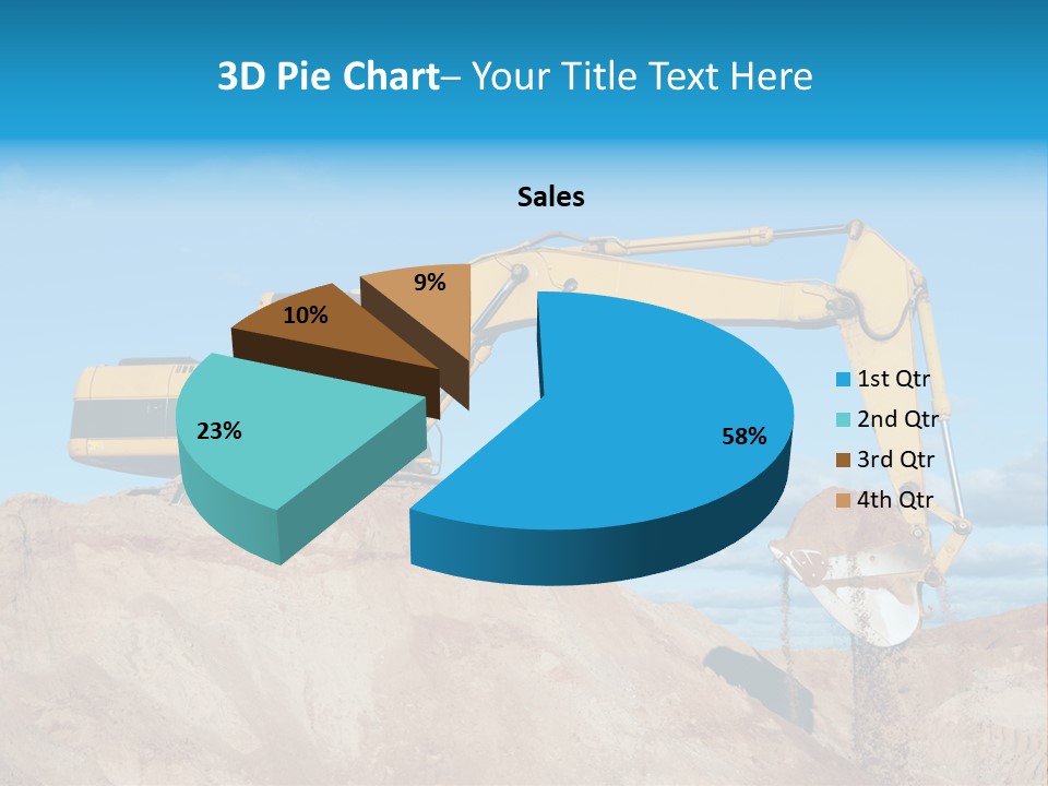 Kopalnia Piasku PowerPoint Template