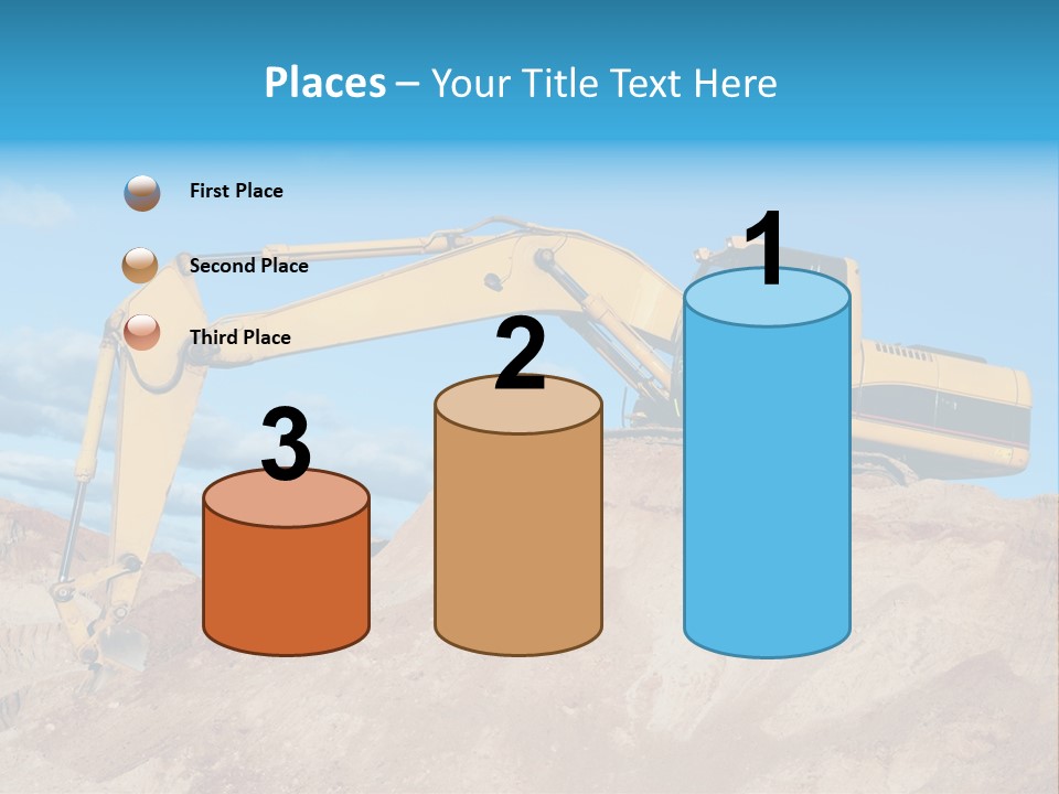 Blade Industry Vehicle PowerPoint Template