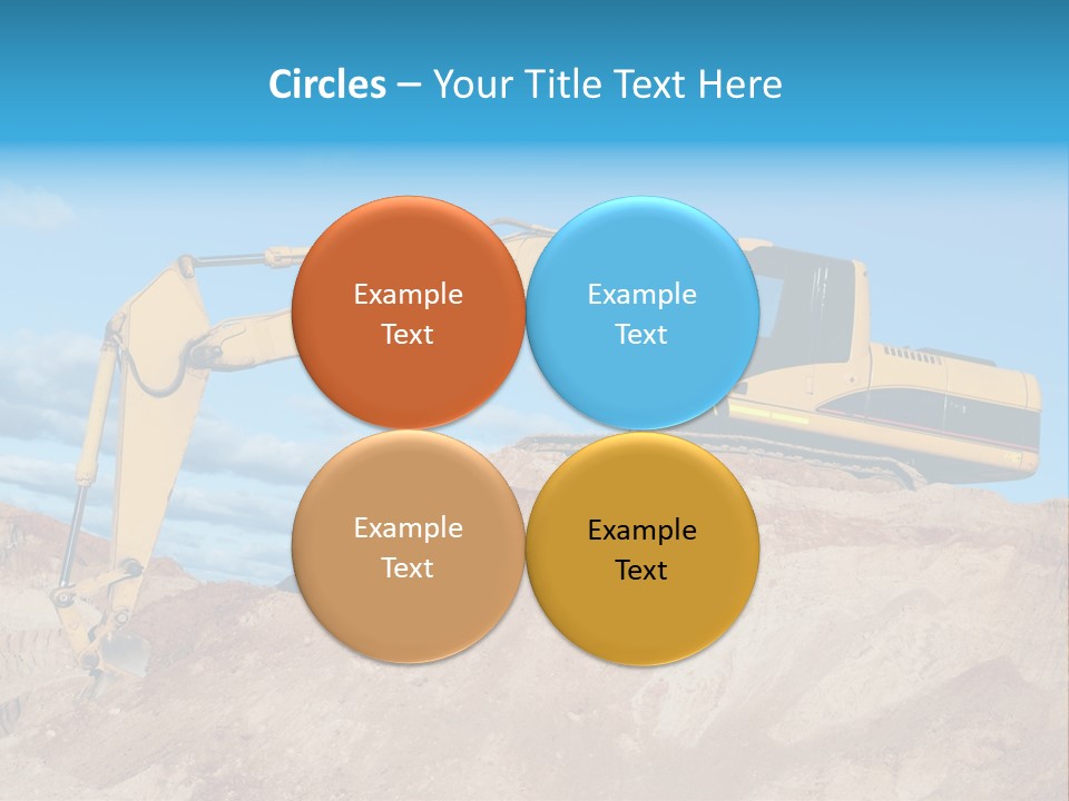 Blade Industry Vehicle PowerPoint Template