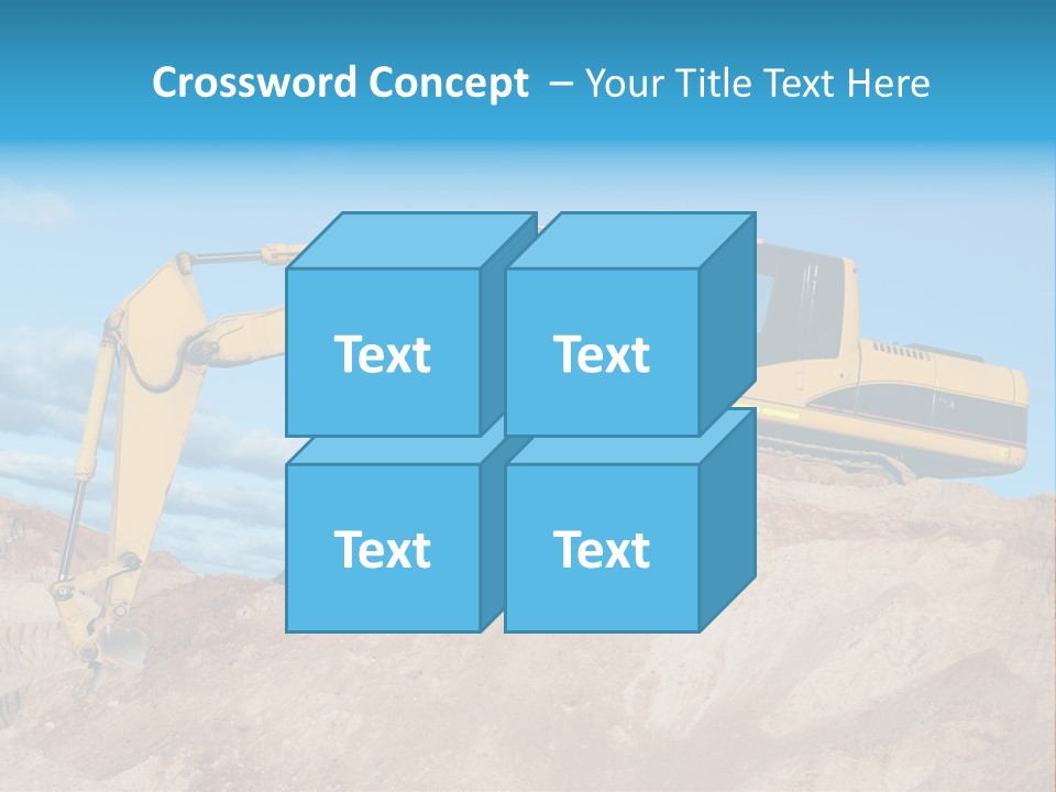 Blade Industry Vehicle PowerPoint Template