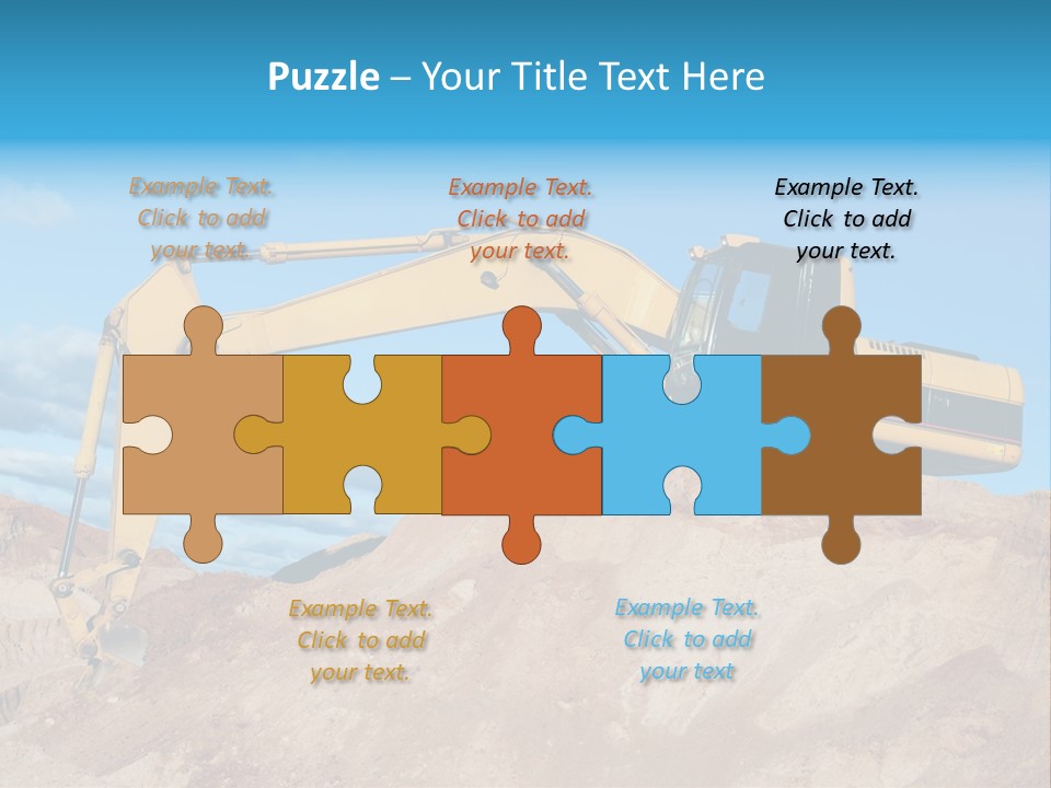 Blade Industry Vehicle PowerPoint Template