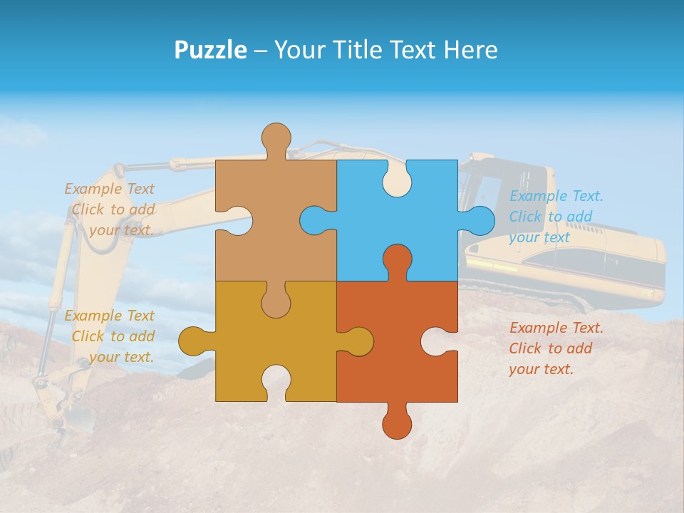 Blade Industry Vehicle PowerPoint Template