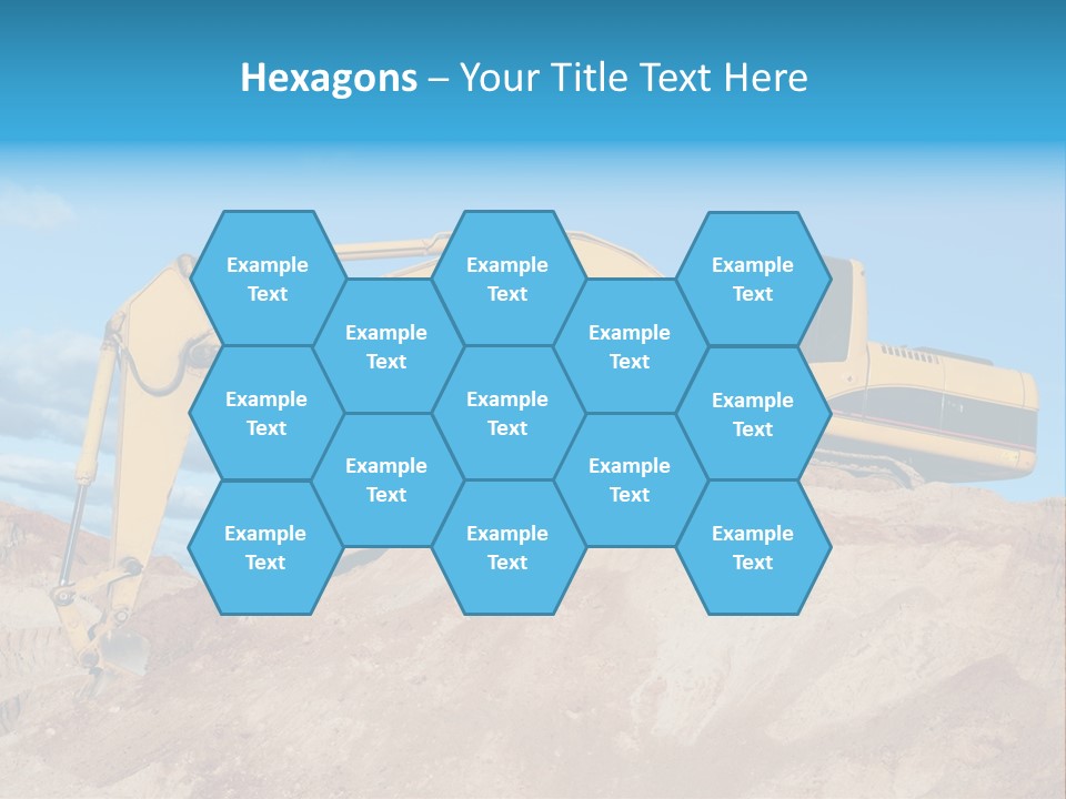 Blade Industry Vehicle PowerPoint Template